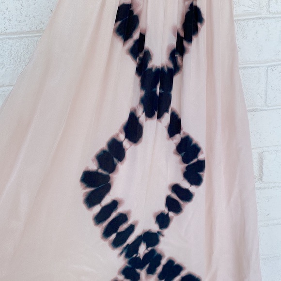 Laura Siegel Silk Tie Dye Maxi Dress M - Picture 7 of 9
